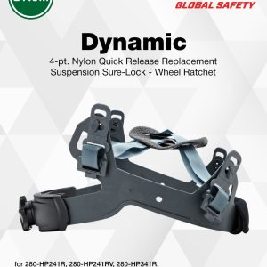 dynamic 4 point nylon quick release replacement suspension – wheel ratchet