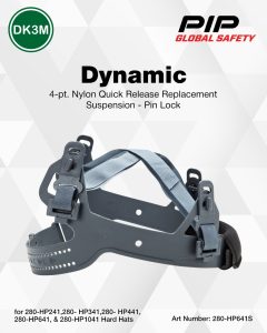 dynamic 4 point nylon quick release replacement suspension – pin lock