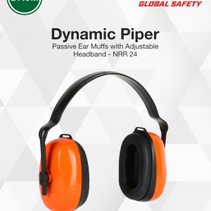 dynamic piper passive ear muffs nrr 24 db