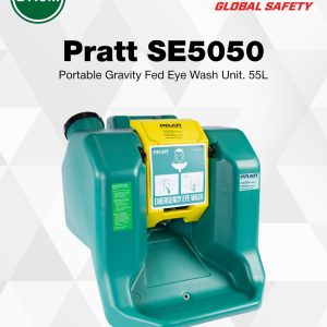 pip pratt se5050 portable gravity fed eye wash unit 55 ltr