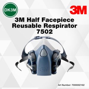 3m half facepiece reusable respirator 7502