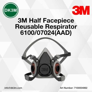 3m half facepiece reusable respirator 6100/07024(aad)